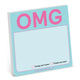 Book cover of: Knock Knock OMG Sticky Note (Pastel Version). By: Knock Knock Knock