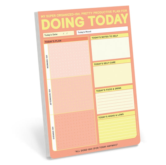 Book cover of: Knock Knock Doing Today Notepads (Pastel)
