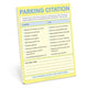 Book cover of: Knock Knock Parking Citation Nifty Note (Pastel Yellow)