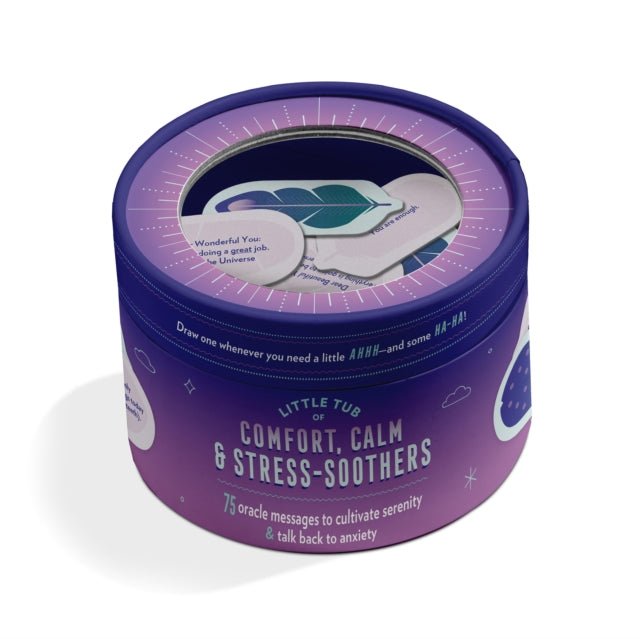 Book cover of: Knock Knock Comfort, Calm & Stress Soothers Oracle Tub