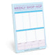Book cover of: Knock Knock Weekly Shop-Hop Pad with Magnet (Pastel Version)