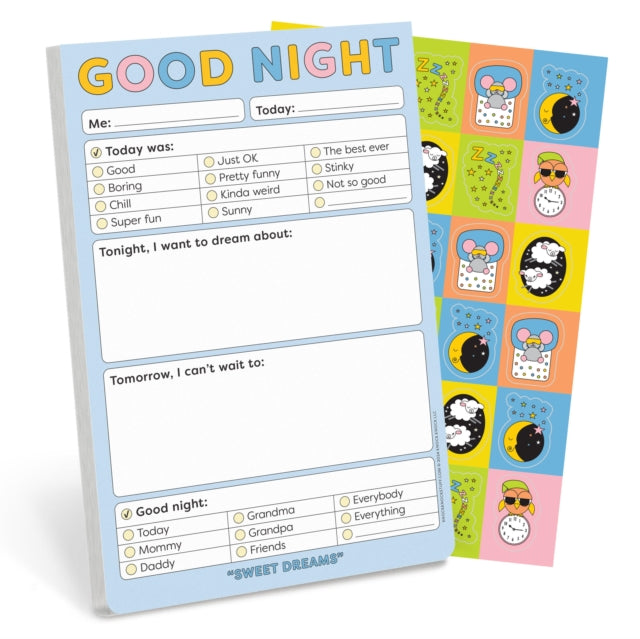 Book cover of: Knock Knock Kids Good Night Playtime Pads