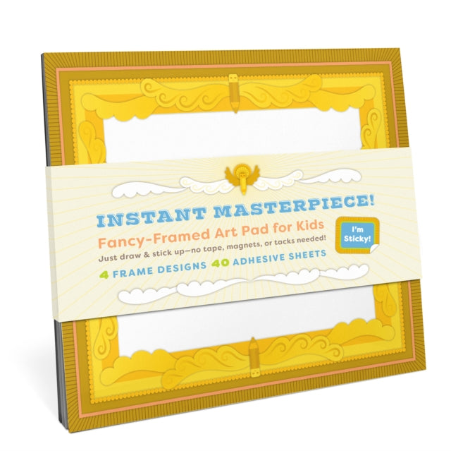 Book cover of: Knock Knock Kids Sticky Art Frames Pad