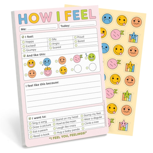 Book cover of: Knock Knock Kids How I Feel Playtime Pads