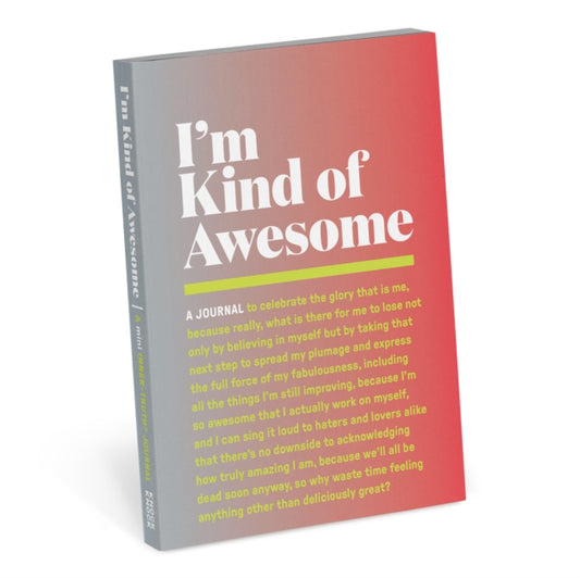 Book cover of: Knock Knock Kind of Awesome Mini Inner Truth Journal (Pastel Version)