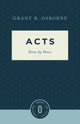 Book cover of: Acts Verse by Verse. By: Grant R. Osborne