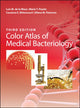 Book cover of: Color Atlas of Medical Bacteriology. By: Luis M. de la Maza