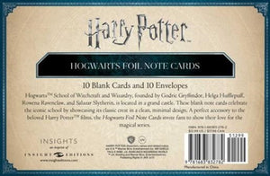 Harry Potter: Hogwarts Foil Note Cards