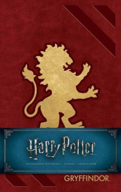 Book cover of: Harry Potter Gryffindor Hardcover Ruled Journal