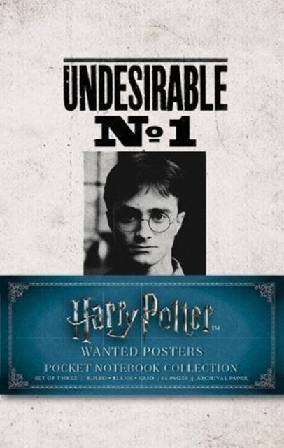 Book cover of: Harry Potter: Wanted Posters Pocket Journal Collection
