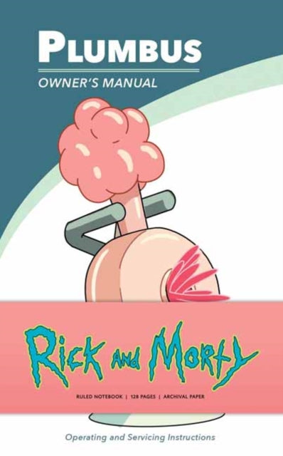 Book cover of: Rick and Morty: Ruled Notebook