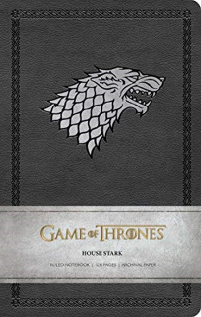 Book cover of: Game of Thrones: House Stark Ruled Notebook