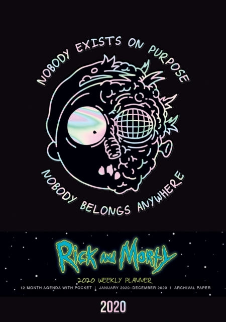 Book cover of: Rick and Morty 2020 Weekly Planner