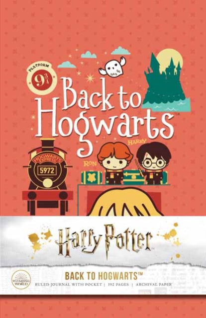 Book cover of: Harry Potter: Back to Hogwarts Hardcover Ruled Journal