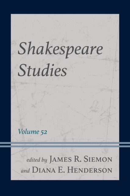 Book cover of: Shakespeare Studies