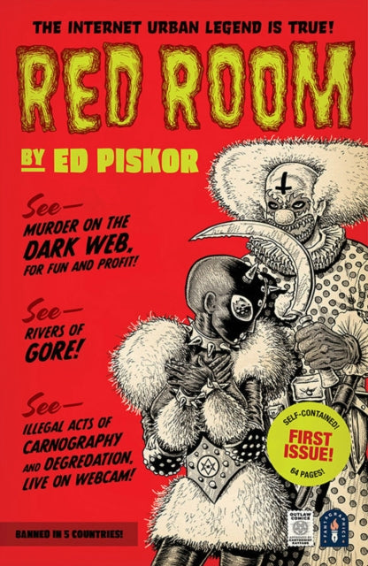 Book cover of: Red Room: The Antisocial Network. By: Ed Piskor