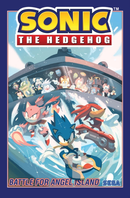 Book cover of: Sonic the Hedgehog, Vol. 3: Battle For Angel Island. By: Ian Flynn