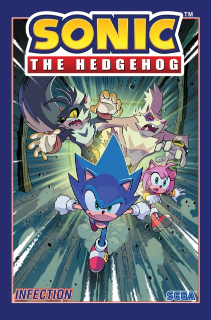 Book cover of: Sonic the Hedgehog, Vol. 4: Infection