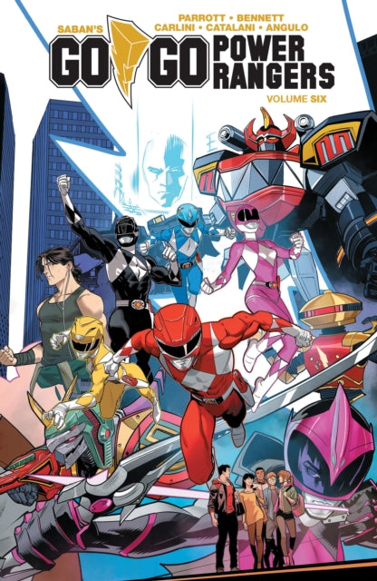 Book cover of: Saban's Go Go Power Rangers Vol. 6. By: Ryan Parrott