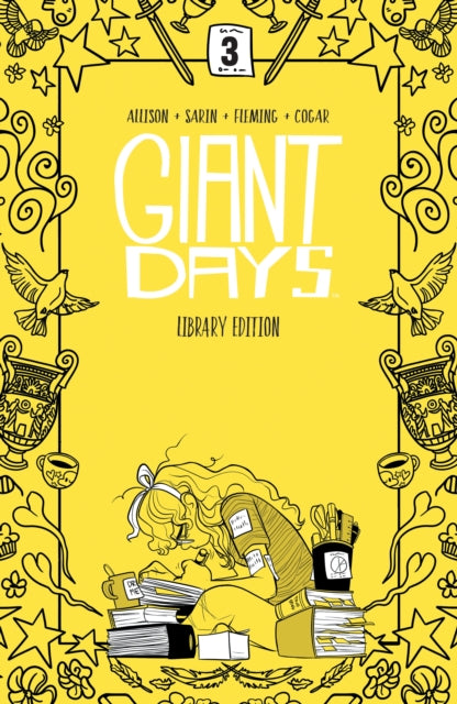 Book cover of: Giant Days Library Edition Vol. 3. By: John Allison