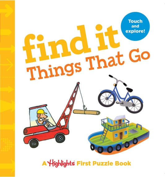Book cover of: Find it Things that Go