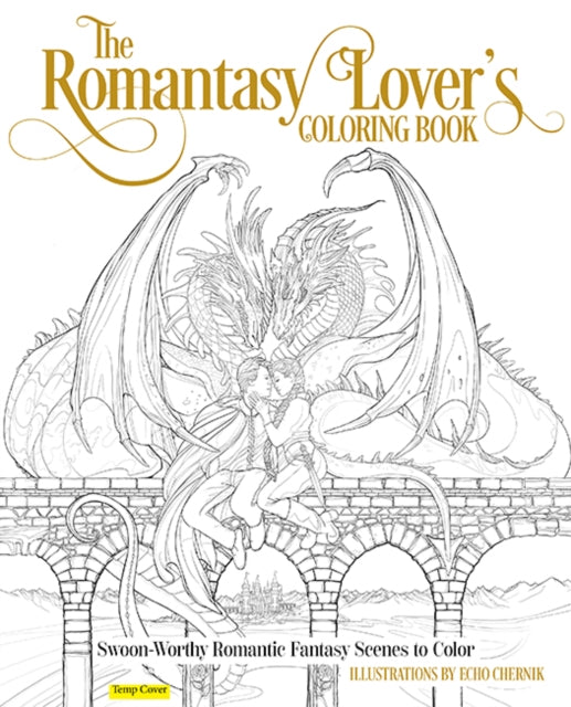 Book cover of: Magical Love: A Romantasy Coloring Book. By: Echo Chernik