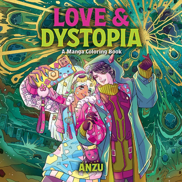 Love & Dystopia, A Manga Coloring Book 9781684621019 ANZU