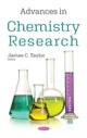 Book cover of: Advances in Chemistry Research. By: Taylor, James C.