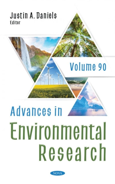 Book cover of: Advances in Environmental Research. Volume 90. By: Justin A. Daniels