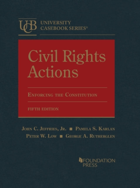 Book cover of: Civil Rights Actions. By: Adam Gershowitz
