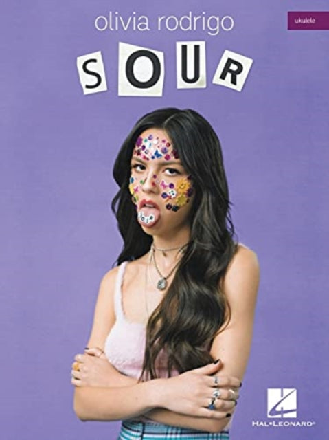 Book cover of: Olivia Rodrigo - Sour. By: Olivia Rodrigo
