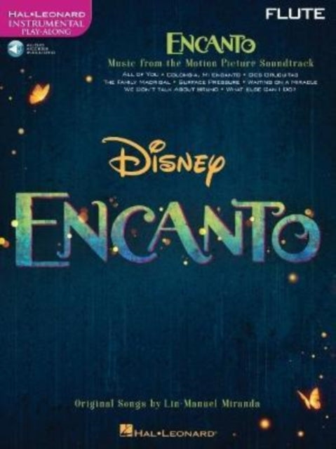 Book cover of: Encanto for Flute. By: Lin-Manuel Miranda