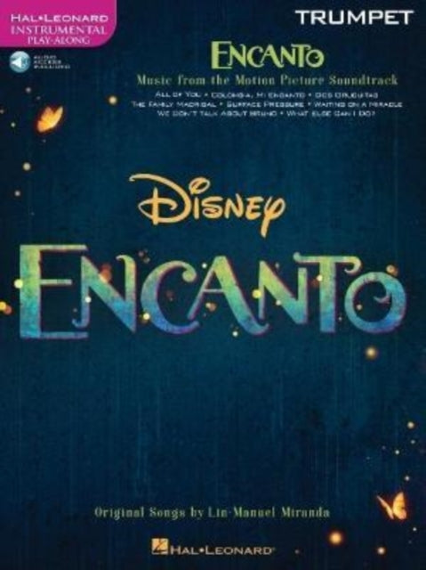 Book cover of: Encanto for Trumpet. By: Lin-Manuel Miranda
