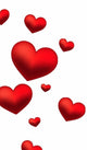 Book cover of: Valentine's red Hearts Creative blank Journal. By: Michael Huhn