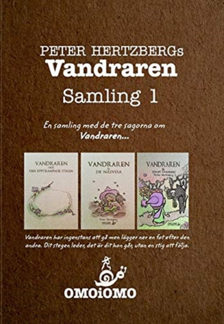 Book cover of: Vandraren - Samling 1. By: Peter Hertzberg