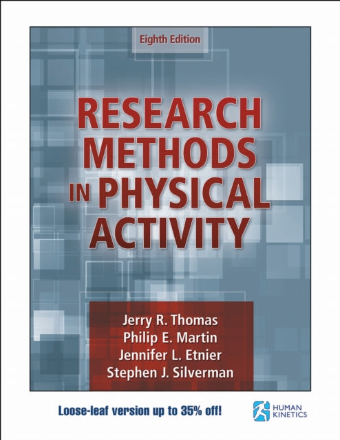Book cover of: Research Methods in Physical Activity. By: Jerry R. Thomas