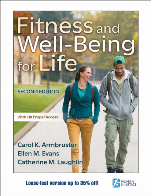 Book cover of: Fitness and Well-Being for Life. By: Carol K. Armbruster