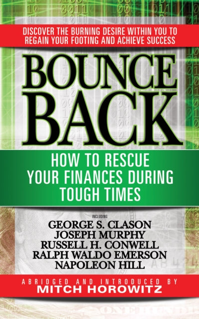Book cover of: Bounce Back. By: Mitch Horowitz