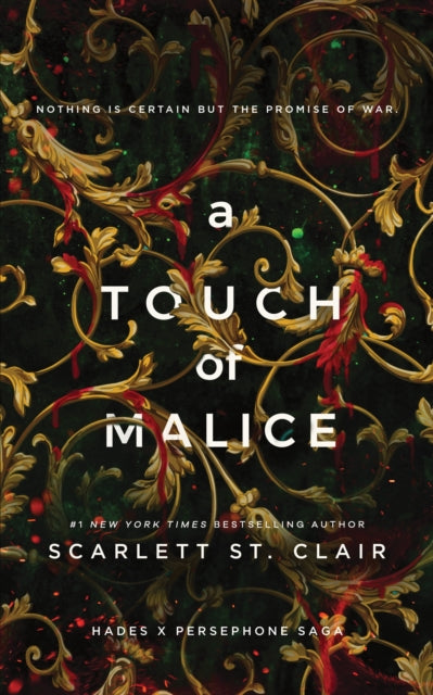 Touch of Malice, A Dark and Enthralling Reimagining of the Hades and Persephone Myth 9781728261676 Scarlett St. Clair