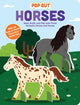 Book cover of: Pop Out Horses. By: duopress labs