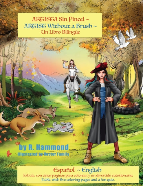 Book cover of: Artista Sin Pincel ARTIST Without A Brush Un Libro Bilingue Espanol English