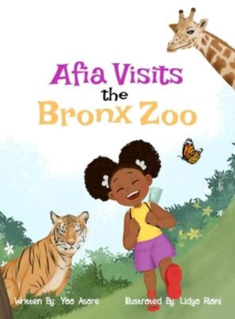 Book cover of: Afia Visits the Bronx Zoo. By: Yaa Asare