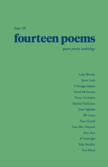 Book cover of: fourteen poems Issue 10