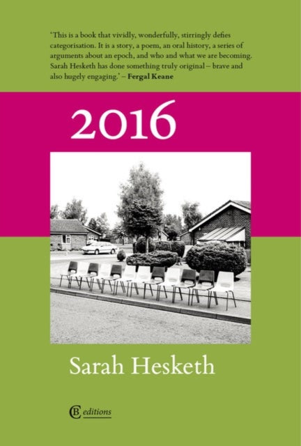 Book cover of: 2016. By: Sarah Hesketh