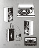 Book cover of: Audio Erotica: Hi-Fi brochures 1950s-1980s. By: Jonny Trunk