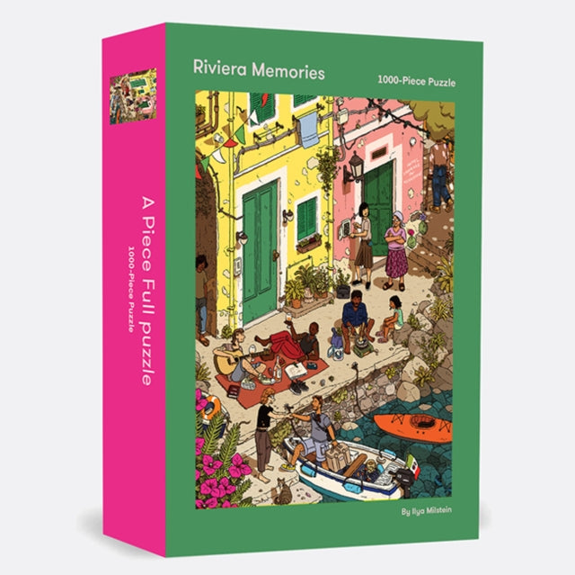 Book cover of: Riviera Memories: 1000-Piece Puzzle. By: Ilya Milstein