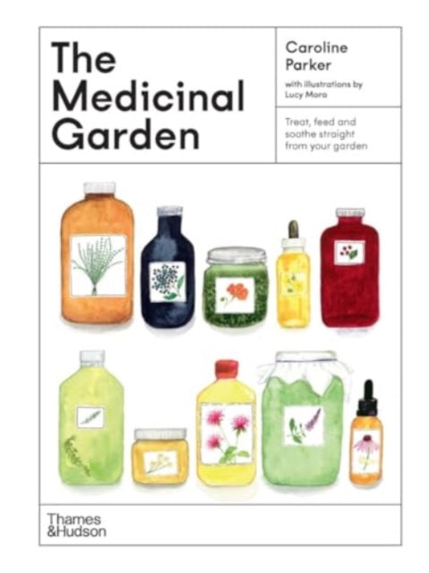 Book cover of: Medicinal Garden. By: Caroline Parker