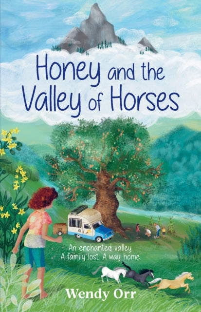 Book cover of: Honey and the Valley of Horses. By: Wendy Orr