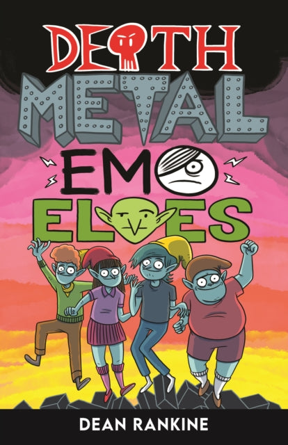 Book cover of: Death Metal Emo Elves - Book 1. By: Dean Rankine