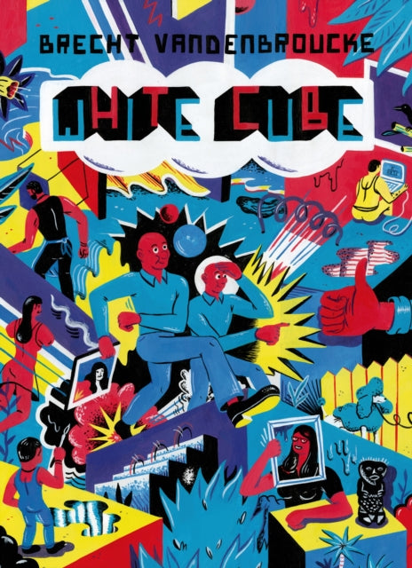 Book cover of: White Cube. By: Brecht Vandenbroucke